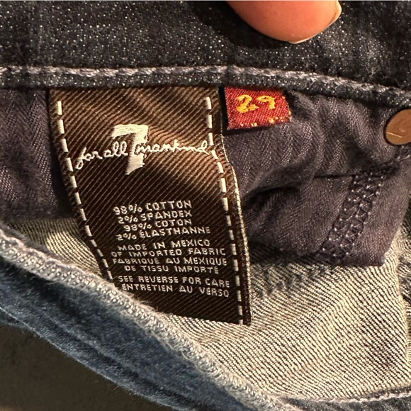 7 for All Mankind Bootcut Jeans Women’s Size 29 - Picture 2 of 6